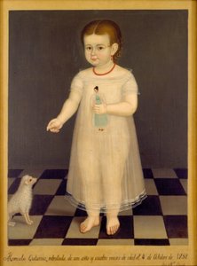 Retrato de Manuela Gutiérrez de José María Estrada