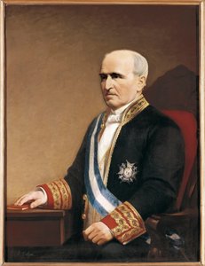 Retrato del político Francisco Santa Cruz de José María Galván y Candela