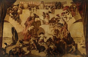 La boda de Camacho, 1929-1930 de José María Sert