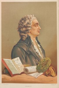 Retrato de Marie Jean Antoine Nicolas Caritat, Marqués de Condorcet 1743-1794, 1879 de Jose Armet Portanell