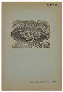 Calavera de la Catrina de José Guadalupe Posada