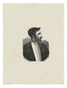 Retrato, c.1888-1913, impreso en 1942 de José Guadalupe Posada
