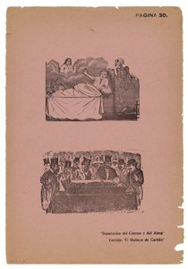 Separación del cuerpo y del alma de José Guadalupe Posada