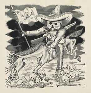 El gran cráneo de Emiliano Zapata, c.1911-16, impreso 1930