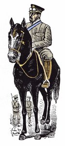 La Revolución Mexicana (1910-1920): retrato de Victoriano Huerta (1854-1916). Xilografía de José Guadalupe Posada (1852-1913) de José Guadalupe Posada