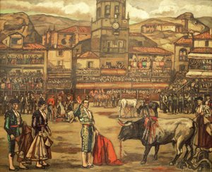 Corrida de toros en Ronda de Jose Gutierrez Solana