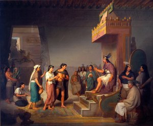 Spanish: El descubrimiento del pulque The Discovery of Pulque