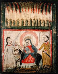 La huida a Egipto de Jose Rafael Aragon