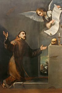 San Francisco recibe los Estigmas, Primer tercio del siglo XVII de Jose de Ribera