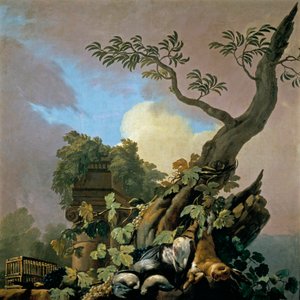 Caza: Aves y liebres de José del Castillo