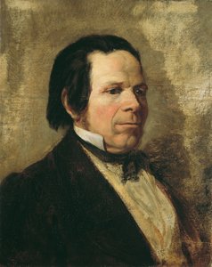 retrato de un hombre de Josef Danhauser