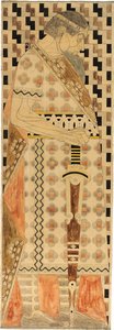 Diseño de friso para la Feria Mundial de St. Louis 1904, 1904 de Josef Engelhart