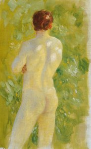 desnudo masculino de Josef Engelhart