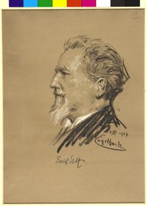 Fotografía de Emil Ertl 1889 de Josef Engelhart