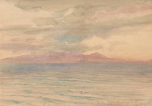 Atardecer en el Golfo de Cartago de Josef Hoffmann