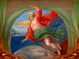 A1_Genesis_02-Creación del cielo de Josef Johann Michel