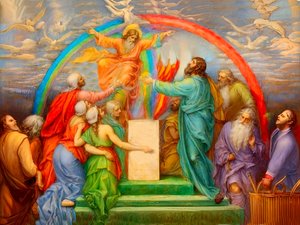 A1_Genesis_19-El altar de Noé y la promesa de Dios de Josef Johann Michel