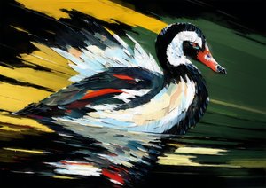 Animales: cisne negro 4