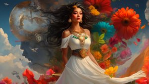 Dreamcore-breathlessly timeless_native american-03 de Josef Johann Michel