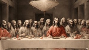 Jesús_la última cena_04 de Josef Johann Michel