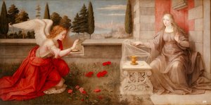 Un ángel anuncia a María la concepción_02 de Josef Johann Michel