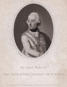Archiduque Carlos, Duque de Teschen, soldado austriaco de Josef Kreutzinger