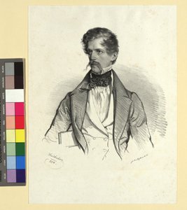 Barón Anton v. Doblhoff de Josef Kriehuber