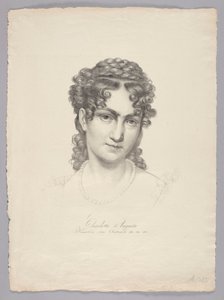 Charlotte Auguste, emperatriz de Austria, etc. de Josef Kriehuber