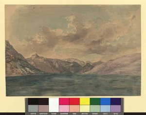 El lago Traun de Josef Kriehuber