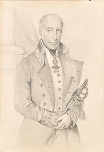 Archiduque Rainer de Austria (1783-1853), virrey de Lombardía-Venecia de Josef Kriehuber