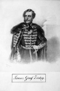 Franz Graf Zichy Litho de Josef Kriehuber