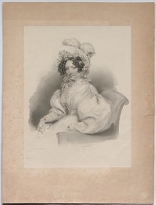 Gabrielle Auersperg, de soltera Lobkowitz de Josef Kriehuber