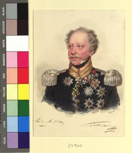 General C. F. barón Tettenborn de Josef Kriehuber