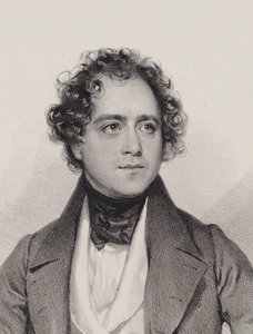 Retrato del Compositor Johann Vesque von Püttlingen 1803-1883, 1838