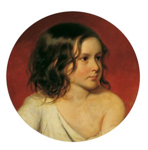 retrato de niño de Josef Matthäus Aigner