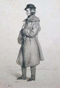 Retrato de Franz Liszt de Josef Nikolaus Kriehuber