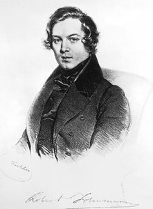 Retrato de Robert Alexander Schumann de Josef Nikolaus Kriehuber