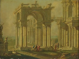 Paisaje con Ruinas