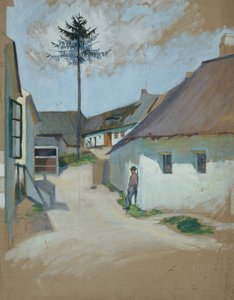 calle del pueblo de Josef Wawra