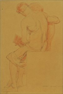 pintor y modelo