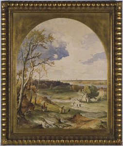 paisaje de isar de Josef Wenglein