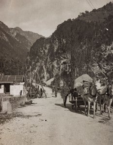 Álbum "Meine weltkriegs - Erinnerungen South-West Front (Carintia, Italia, Tirol del Sur) 31/03/1915-12/11/1918 - Josef Zohles Wien": vagón militar