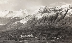 Monte Rombon (foto en b/n) de Josef Zohles