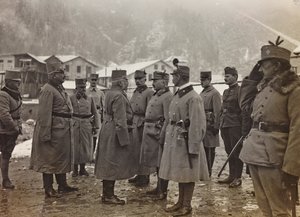 Álbum "Meine weltkriegs - Erinnerungen South-West Front (Carintia, Italia, Tirol del Sur) 31/03/1915-12/11/1918 - Josef Zohles Wien": el Archiduque