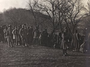 Álbum "Meine weltkriegs - Erinnerungen South-West Front (Carintia, Italia, Tirol del Sur) 31/03/1915-12/11/1918 - Josef Zohles Wien": prisioneros de Josef Zohles