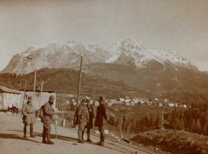 Álbum "Meine weltkriegs - Erinnerungen South-West Front (Carintia, Italia, Tirol del Sur) 31/03/1915-12/11/1918 - Josef Zohles Wien": soldados austriacos en Italia de Josef Zohles