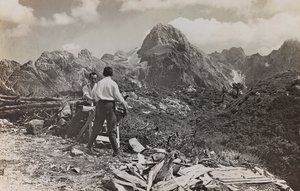 Álbum Mis recuerdos de la guerra mundial - Frente Suroeste (Carintia, Italia, Tirol del Sur) 31/03/1915 de Josef Zohles
