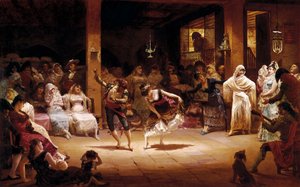 La danza de la lámpara de aceite