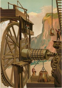 Agricola dirigiendo las minas de Freyberg