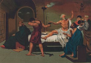La muerte de Sócrates de Josep or Jose Planella Coromina